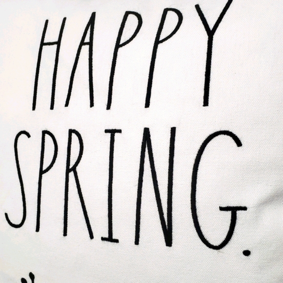 Rae dunn Pillow Happy Spring - Picture 4 of 5